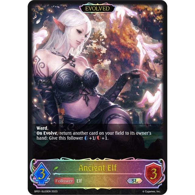 Image for Ancient Elf (SL) (Evolved) (BP01-SL03EN) (BP01) - Shadowverse: Evolve