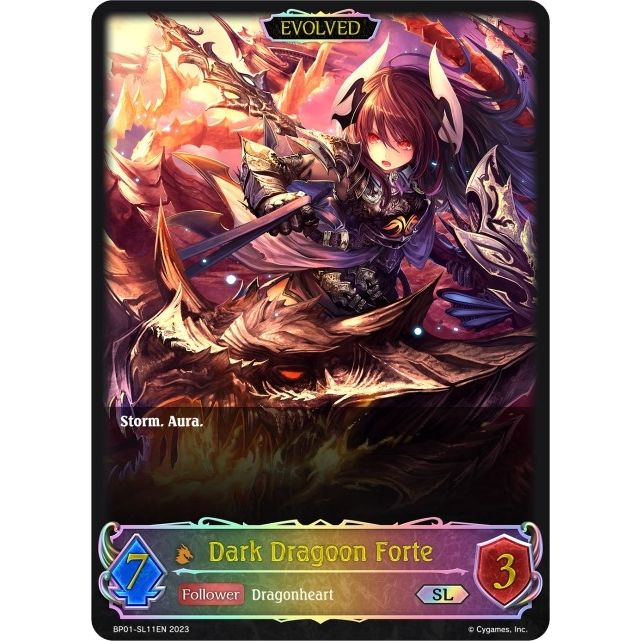 Image for Dark Dragoon Forte (SL) (Evolved) (BP01-SL11EN) (BP01) - Shadowverse: Evolve