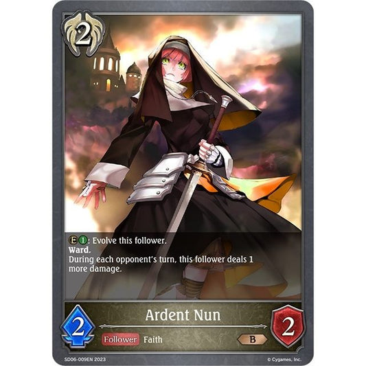 Image for Ardent Nun (SD06-009EN) (SD06) - Shadowverse: Evolve
