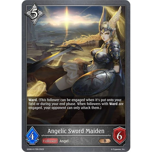 Image for Angelic Sword Maiden (SD06-017EN) (SD06) - Shadowverse: Evolve