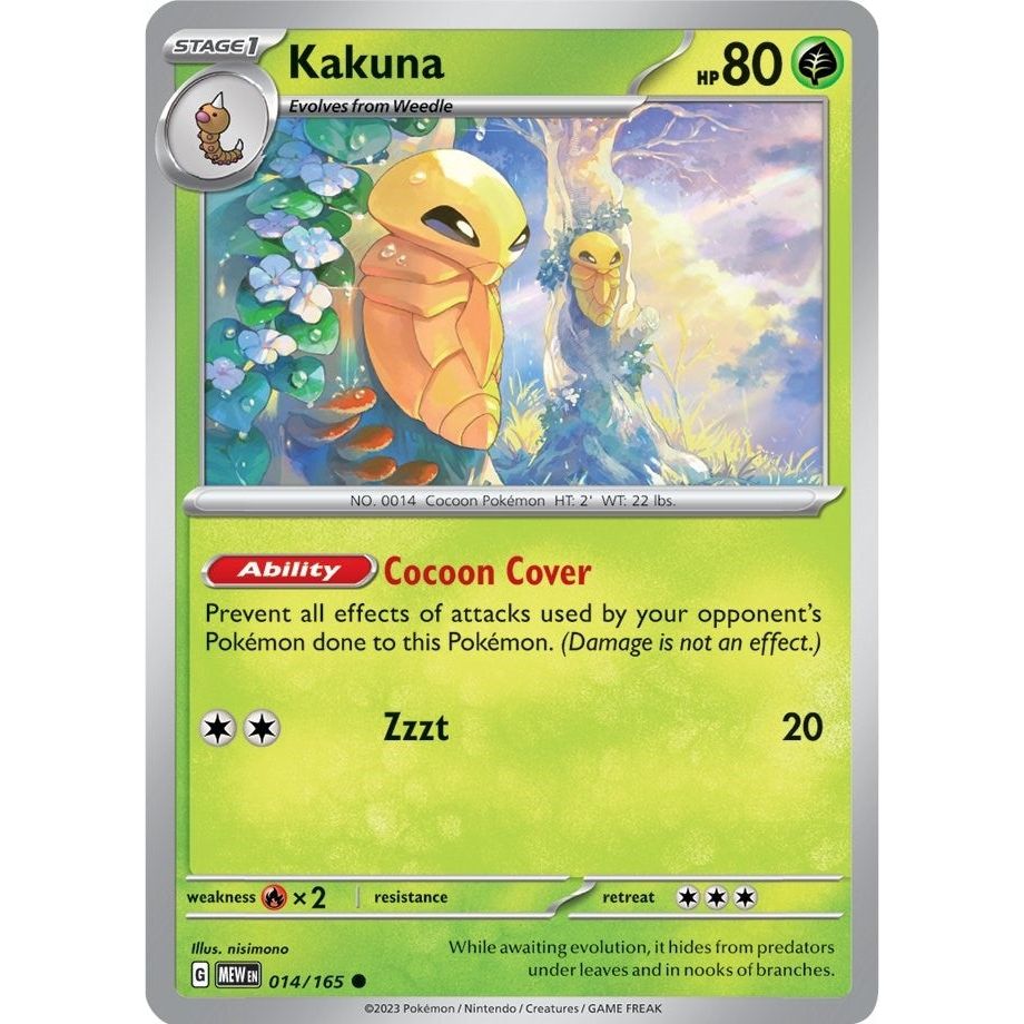 Image for Kakuna (014/165) (MEW) - Pokemon