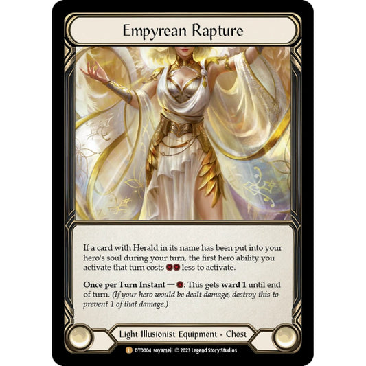 Image for Empyrean Rapture (DTD004) (DTD) - Flesh and Blood TCG