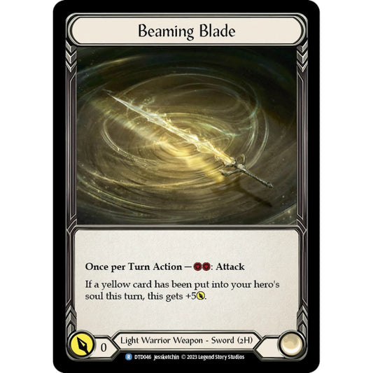 Image for Beaming Blade (DTD046) (DTD) - Flesh and Blood TCG
