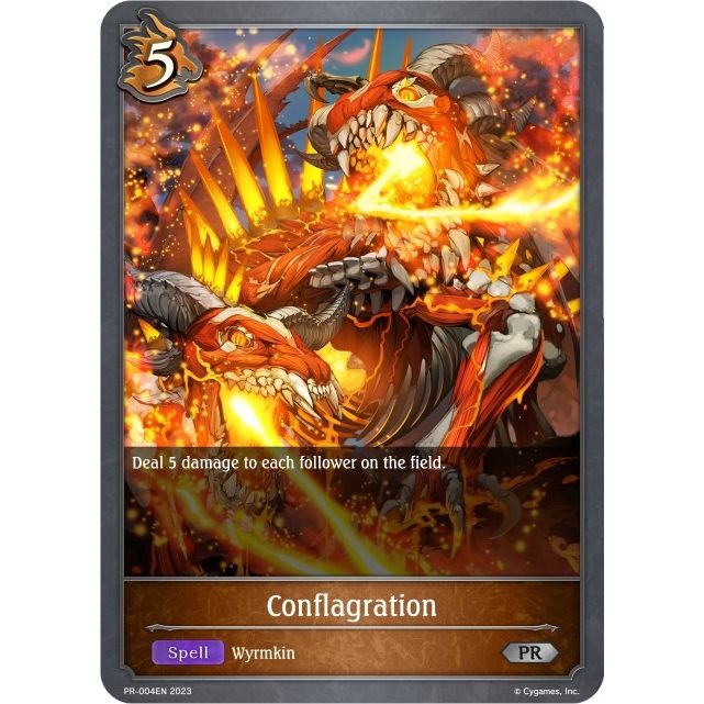 Image for Conflagration (PR-004EN) (SVPR) - Shadowverse: Evolve