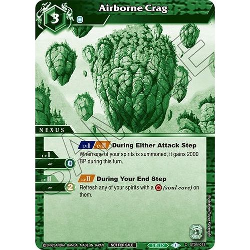 Image for Airborne Crag (Event Pack Vol. 2) (ST05-013) (LEP) - Battle Spirits Saga