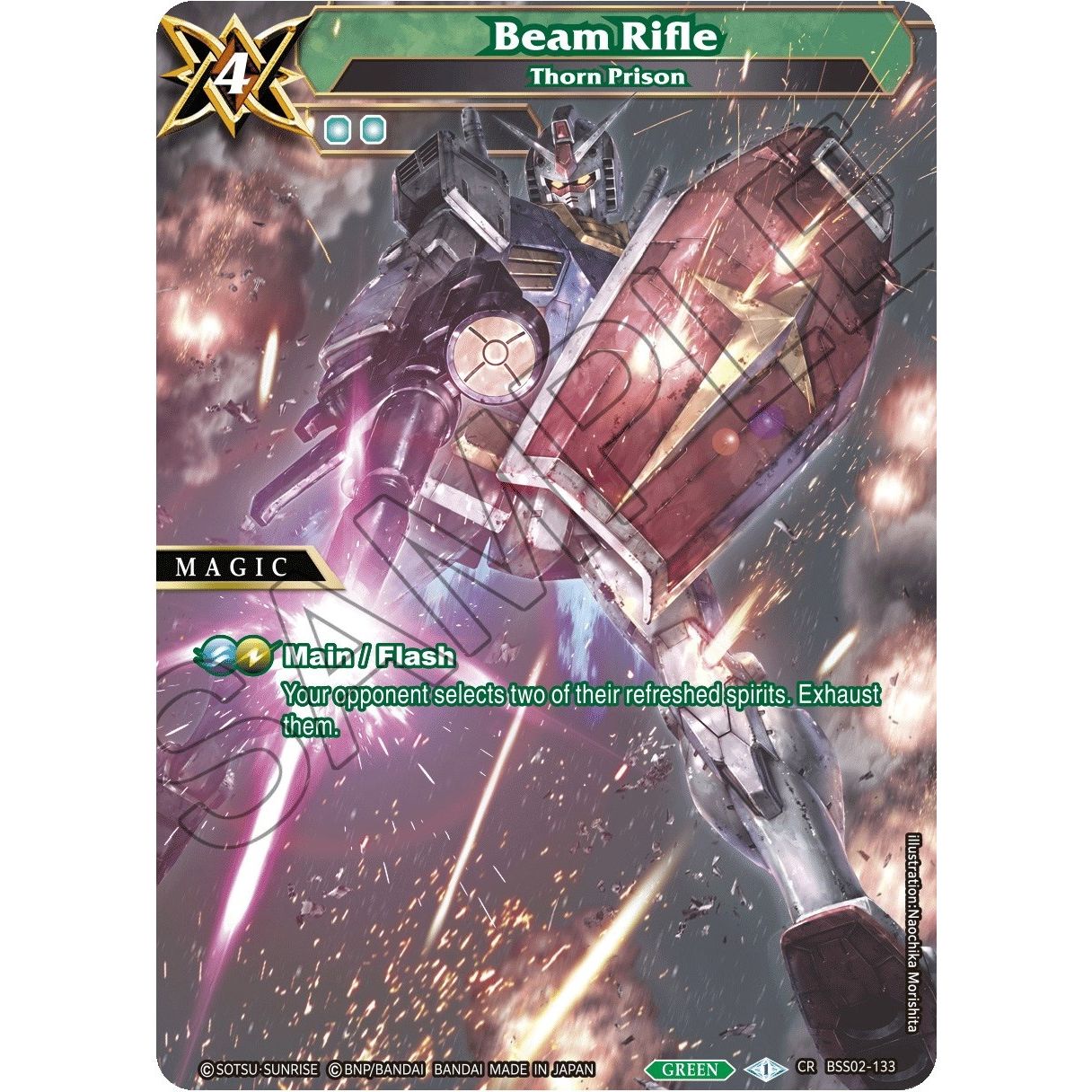Image for Beam Rifle - Thorn Prison (BSS02-133) (BSS02) - Battle Spirits Saga