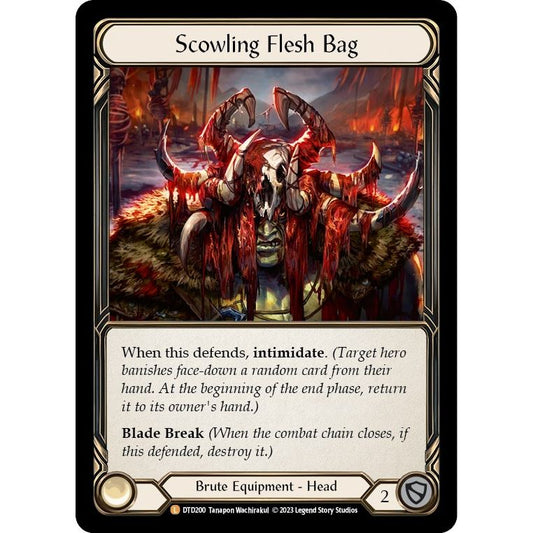Image for Scowling Flesh Bag (DTD200) (DTD) - Flesh and Blood TCG