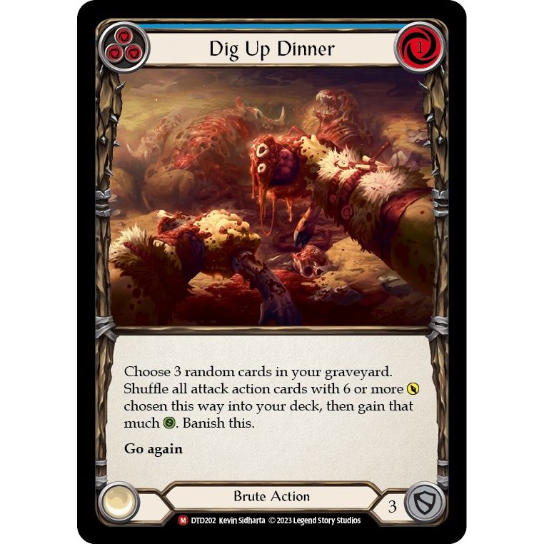 Image for Dig Up Dinner (DTD202) (DTD) - Flesh and Blood TCG