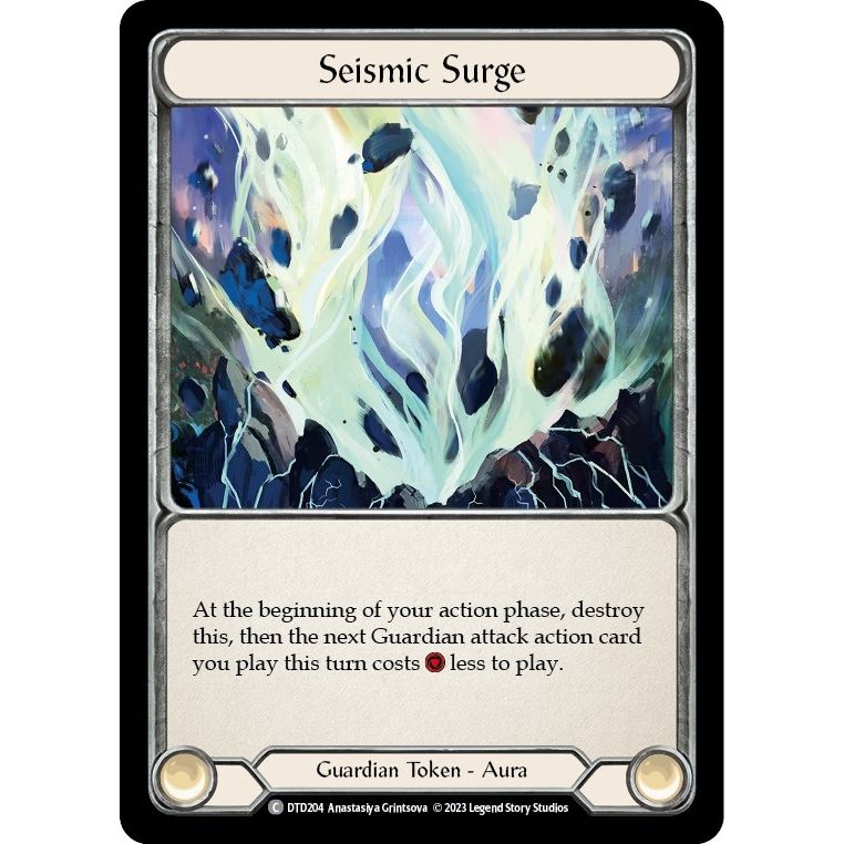 Image for Seismic Surge (DTD204) (DTD) - Flesh and Blood TCG
