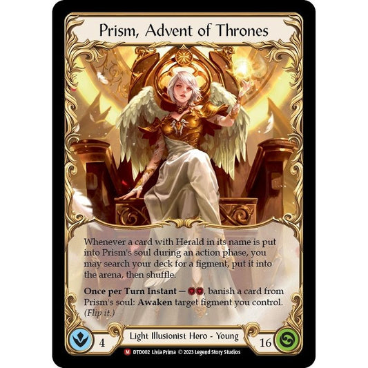 Image for Prism, Advent of Thrones (DTD002) (DTD) - Flesh and Blood TCG