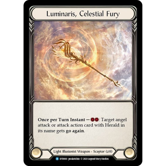 Image for Luminaris, Celestial Fury (DTD003) (DTD) - Flesh and Blood TCG