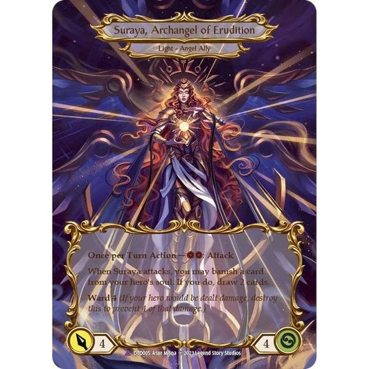 Image for Figment of Erudition // Suraya, Archangel of Erudition (Marvel) (DTD005) (DTD) - Flesh and Blood TCG