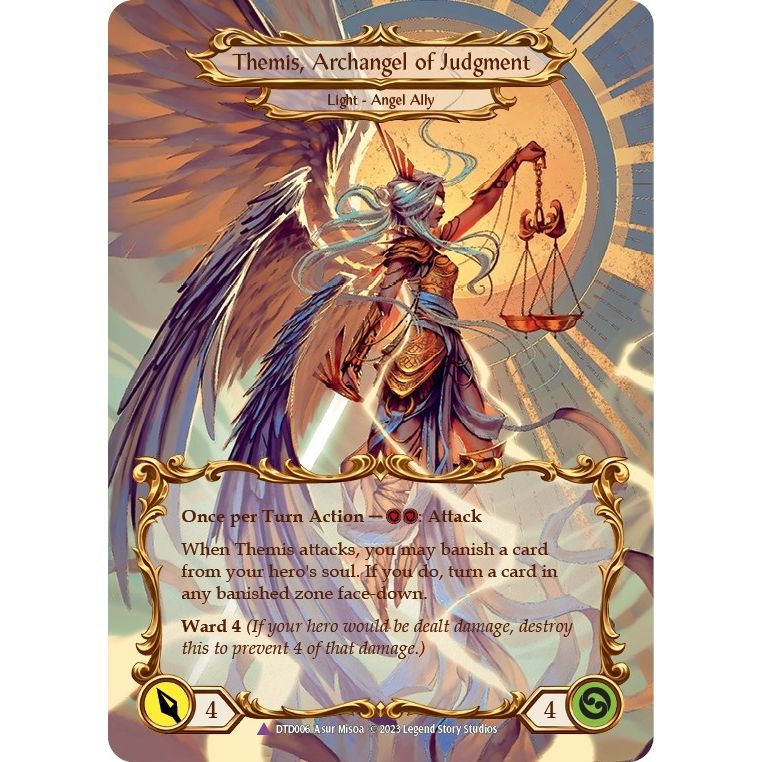 Image for Figment of Judgment // Themis, Archangel of Judgment (Marvel) (DTD006) (DTD) - Flesh and Blood TCG