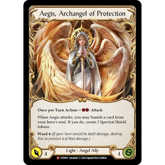 Image for Figment of Protection // Aegis, Archangel of Protection (DTD007) (DTD) - Flesh and Blood TCG