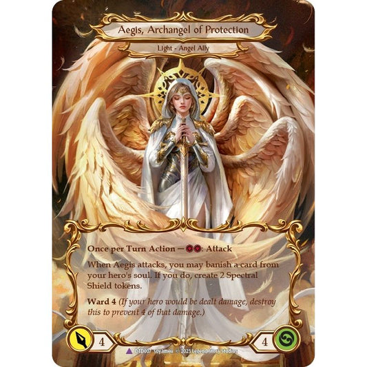 Image for Figment of Protection // Aegis, Archangel of Protection (Marvel) (DTD007) (DTD) - Flesh and Blood TCG
