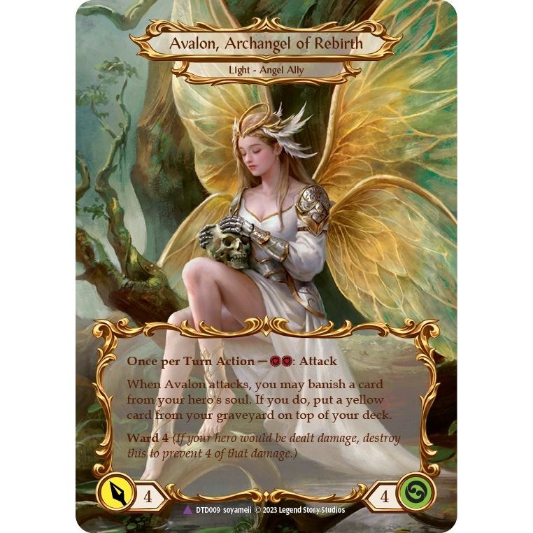 Image for Figment of Rebirth // Avalon, Archangel of Rebirth (Marvel) (DTD009) (DTD) - Flesh and Blood TCG