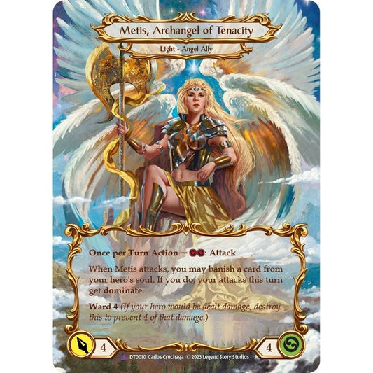 Image for Figment of Tenacity // Metis, Archangel of Tenacity (Marvel) (DTD010) (DTD) - Flesh and Blood TCG