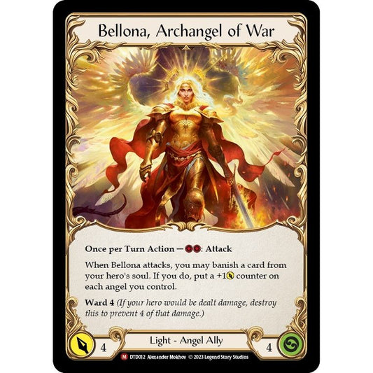 Image for Figment of War // Bellona, Archangel of War (DTD012) (DTD) - Flesh and Blood TCG