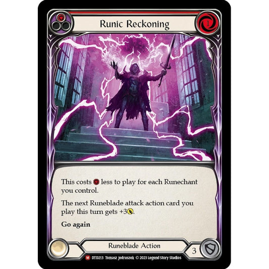 Image for Runic Reckoning (DTD213) (DTD) - Flesh and Blood TCG