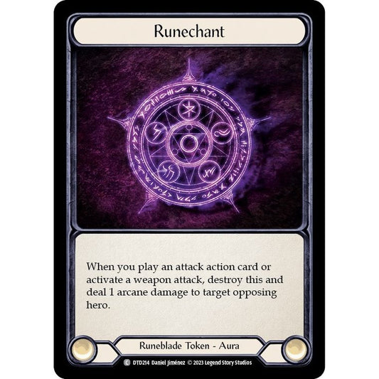 Image for Runechant (DTD214) (DTD) - Flesh and Blood TCG