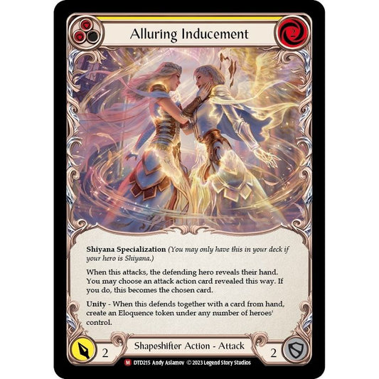 Image for Alluring Inducement (DTD215) (DTD) - Flesh and Blood TCG