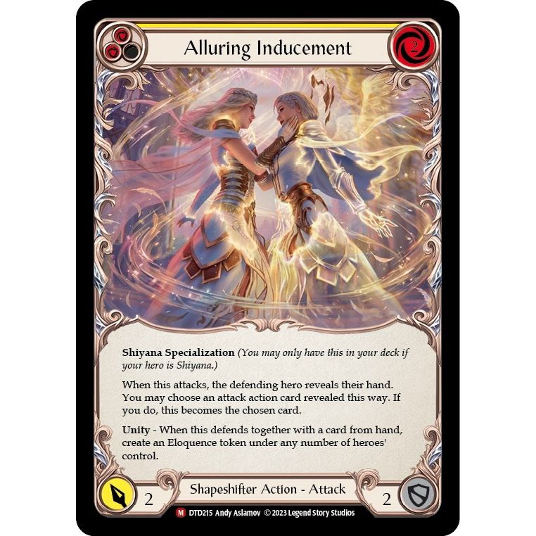 Image for Alluring Inducement (DTD215) (DTD) - Flesh and Blood TCG