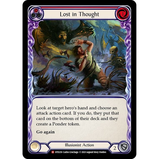 Image for Lost in Thought (DTD219) (DTD) - Flesh and Blood TCG