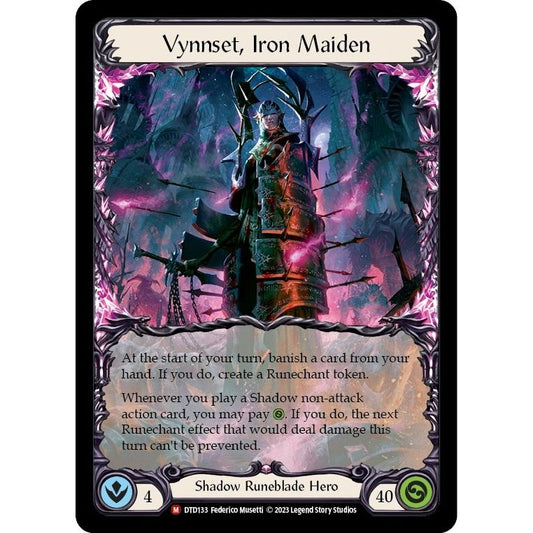 Image for Vynnset, Iron Maiden (DTD133) (DTD) - Flesh and Blood TCG