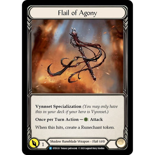 Image for Flail of Agony (DTD135) (DTD) - Flesh and Blood TCG