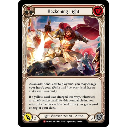 Image for Beckoning Light (DTD051) (DTD) - Flesh and Blood TCG