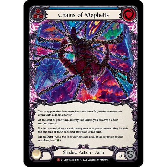 Image for Chains of Mephetis (DTD170) (DTD) - Flesh and Blood TCG