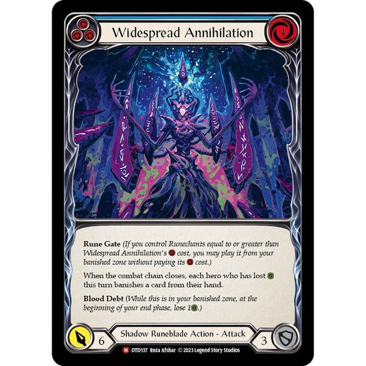 Image for Widespread Annihilation (DTD137) (DTD) - Flesh and Blood TCG