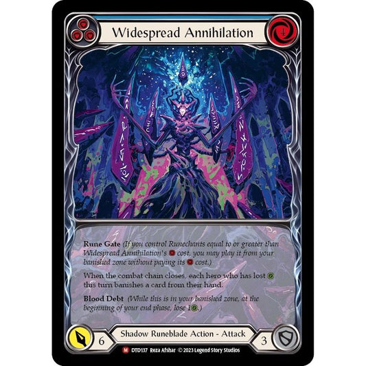Image for Widespread Annihilation (Extended Art) (DTD137) (DTD) - Flesh and Blood TCG