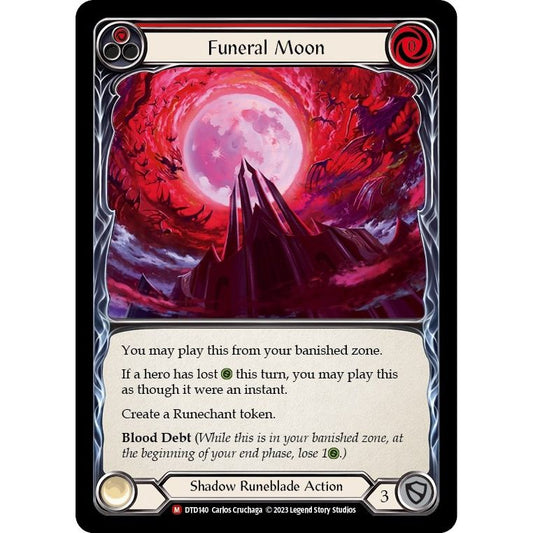 Image for Funeral Moon (DTD140) (DTD) - Flesh and Blood TCG