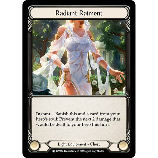 Image for Radiant Raiment (DTD076) (DTD) - Flesh and Blood TCG