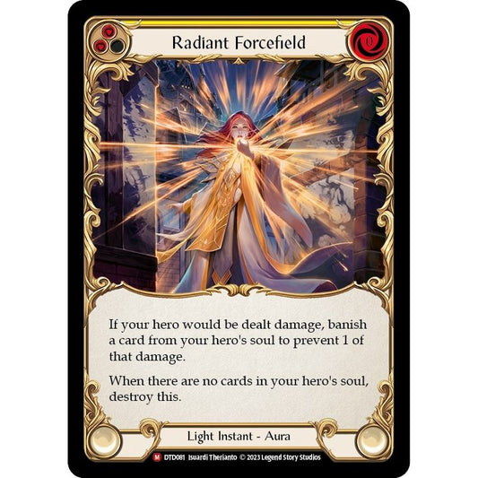 Image for Radiant Forcefield (DTD081) (DTD) - Flesh and Blood TCG