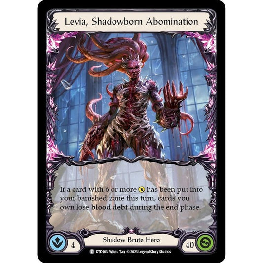 Image for Levia, Shadowborn Abomination (DTD103) (DTD) - Flesh and Blood TCG