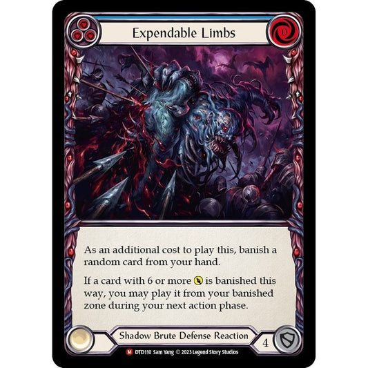 Image for Expendable Limbs (DTD110) (DTD) - Flesh and Blood TCG