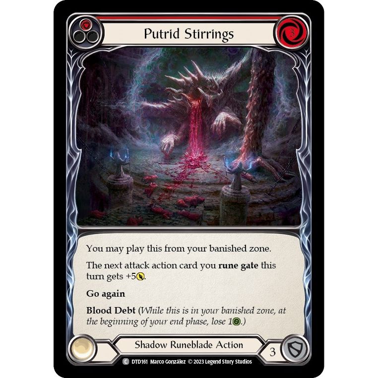Image for Putrid Stirrings (Red) (DTD161) (DTD) - Flesh and Blood TCG