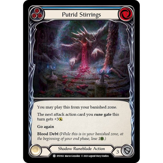 Image for Putrid Stirrings (Blue) (DTD163) (DTD) - Flesh and Blood TCG