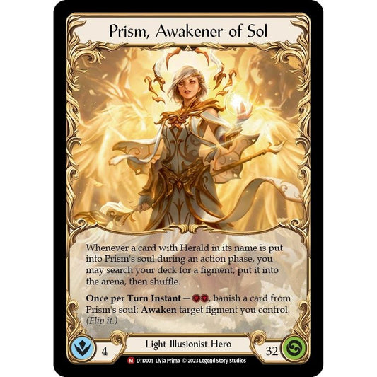 Image for Prism, Awakener of Sol (DTD001) (DTD) - Flesh and Blood TCG