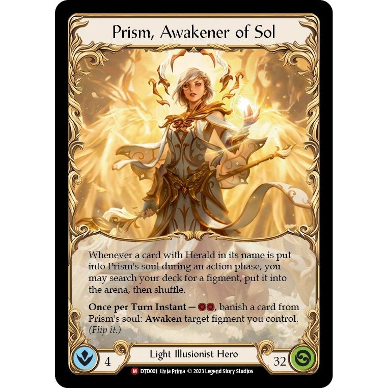 Image for Prism, Awakener of Sol (DTD001) (DTD) - Flesh and Blood TCG