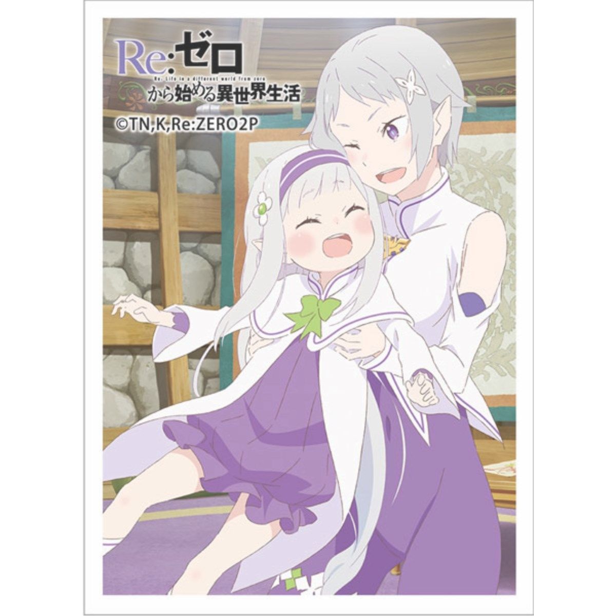 Image for Re:ZERO -Starting Life in Another World- Sleeves - Emilia & Fortuna (65-pack) - Card Sleeves