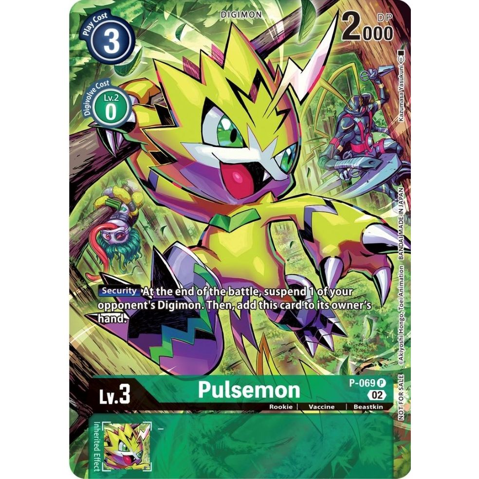 Image for Pulsemon - P-069 (Official Tournament Pack Vol.10) (P-069 P) (D-PR) - Digimon Card Game
