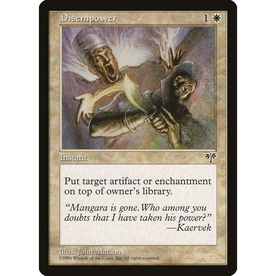 Image for Disempower (MIR) - Magic: The Gathering