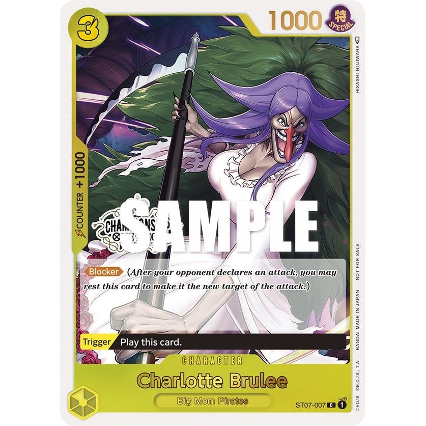 Image for Charlotte Brulee (Store Championship Participation Pack) (ST07-007) (OP-PR) - One Piece Card Game