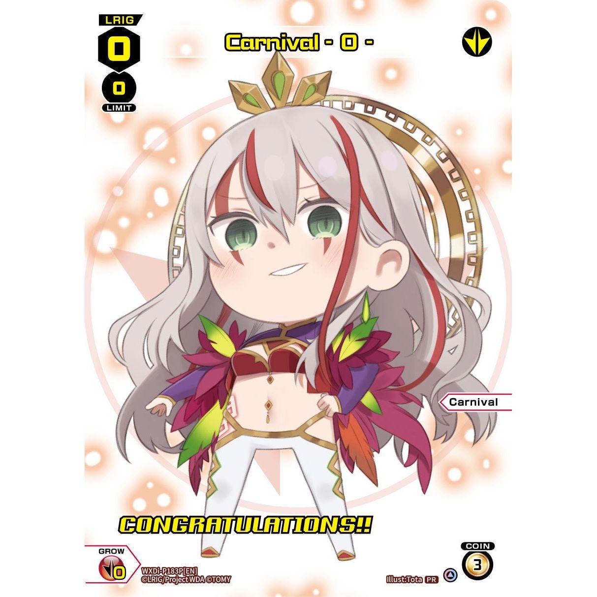 Image for Carnival - 0 - (July 2023) (Winner) (WXDi-P183P[EN]) (WXDi-P) - WIXOSS