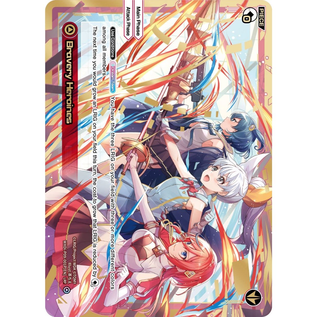Image for Bravery Heroines (LRP) (WXDi-P09-001P[EN]) (WXDi-P09) - WIXOSS