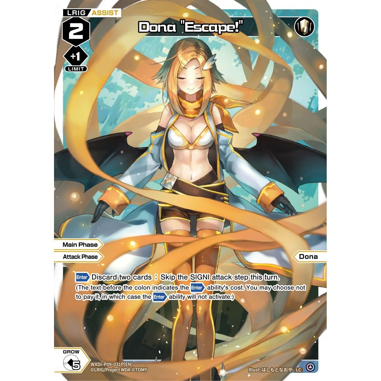Image for Dona "Escape!" (Parallel Foil) (WXDi-P09-031P[EN]) (WXDi-P09) - WIXOSS