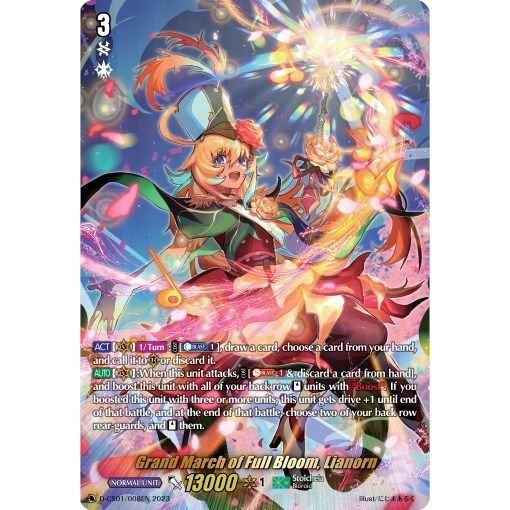 Image for Grand March of Full Bloom, Lianorn (D-CS01/008EN) (D-CS01) - Cardfight Vanguard
